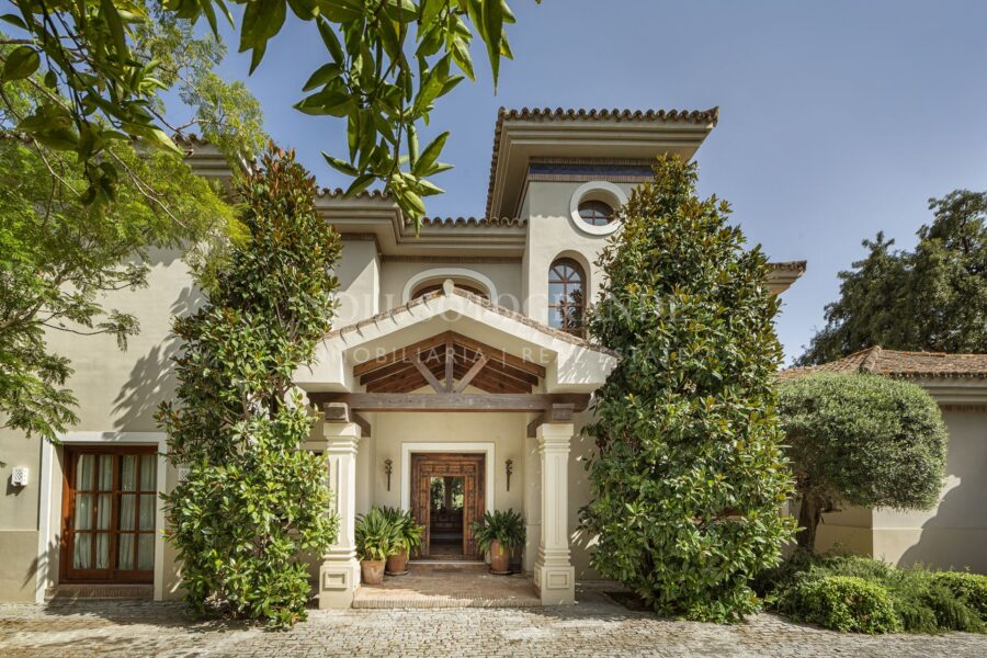 Entry of a Luxury Villa in Sotogrande