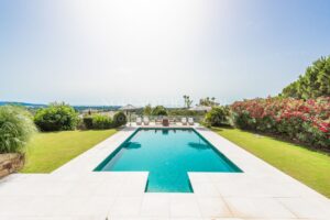 Swimming pool of a Sotogrande property