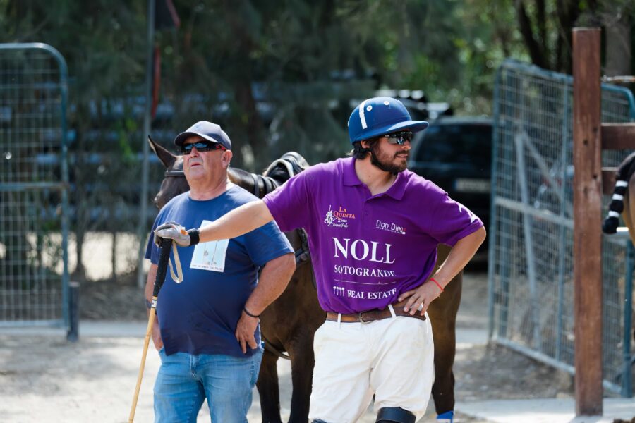 Polo player of Noll Sotogrande Team