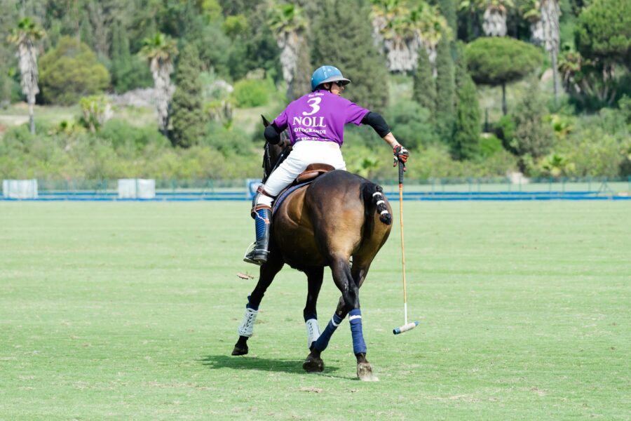 Noll Sotogrande player of polo tournament